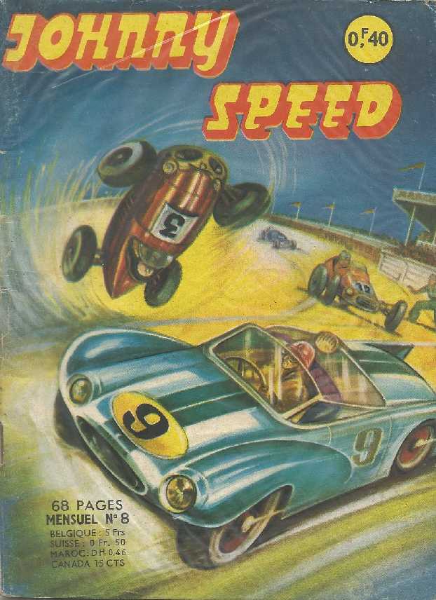 Scan de la Couverture Johnny Speed n 8